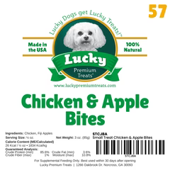 Chicken & Apple Chips, 1 oz