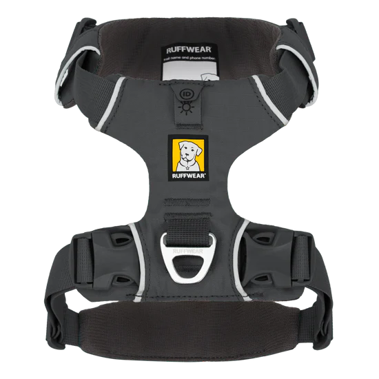Ruffwear gray dog harness