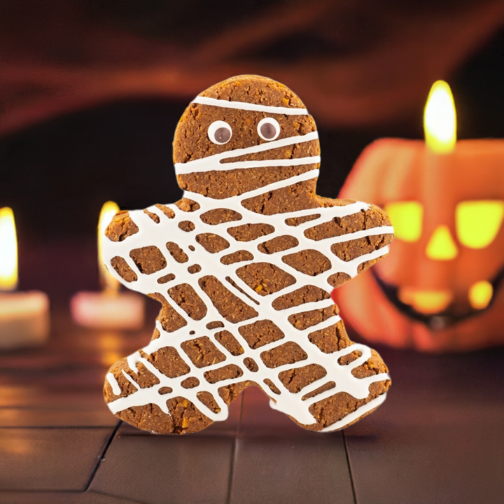 brown mummy dog treat