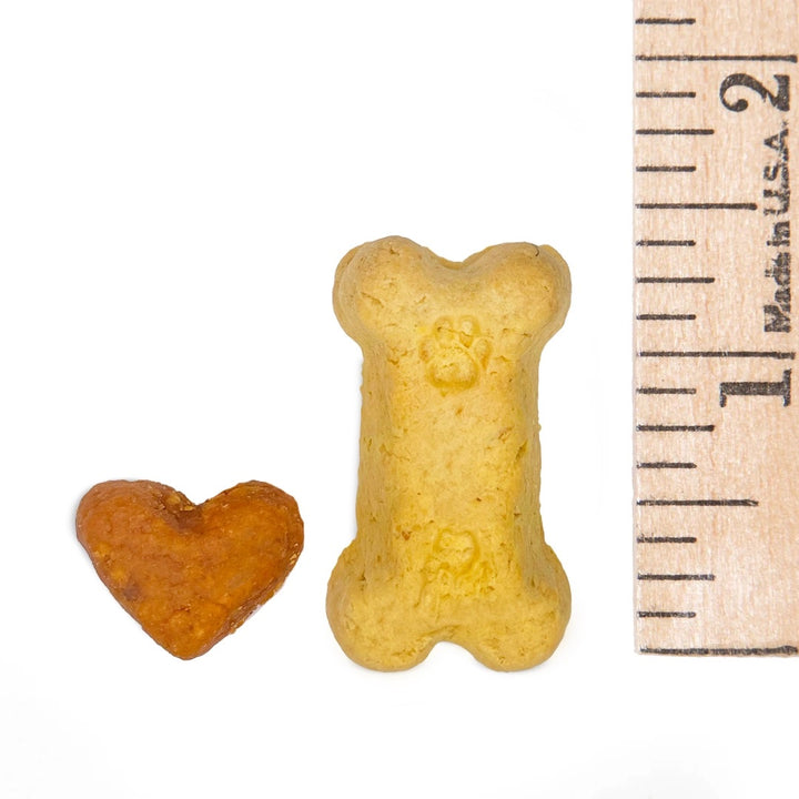 Size of dog treats