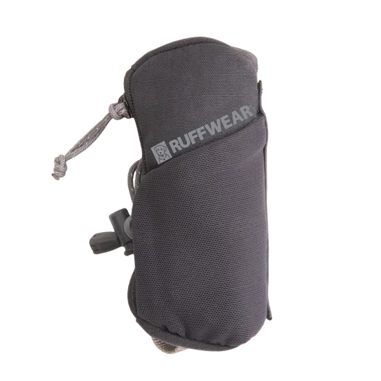 Black pouch with 'Ruffwear' logo on a white background