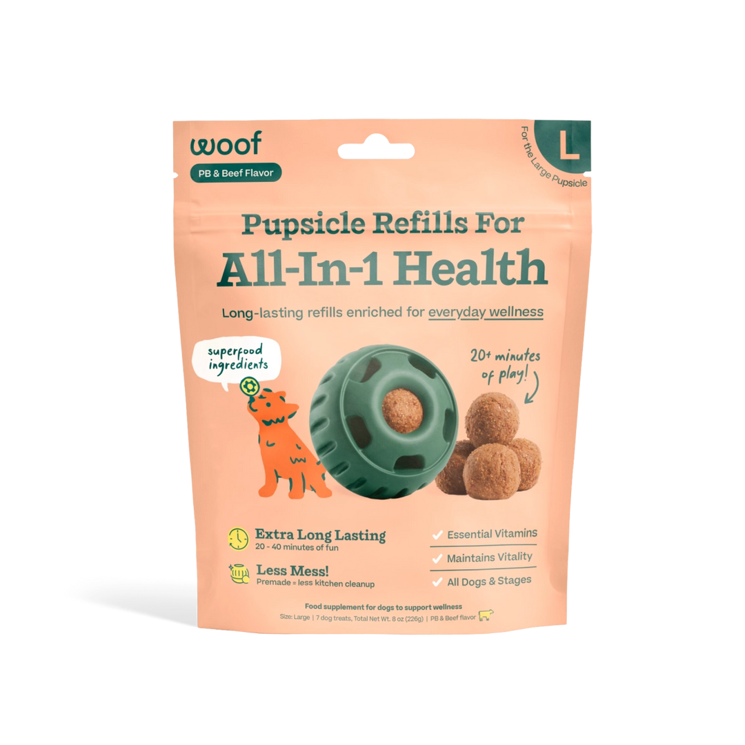 Woof PB and Beef Treats