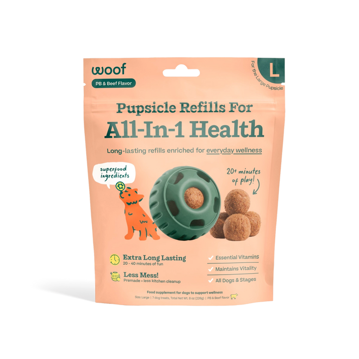 Woof PB and Beef Treats