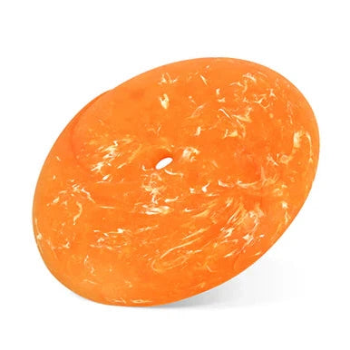 Orange zoomierex infinidisc on a white background